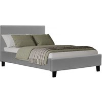 Habitat Et Jardin - Einzelbett 'Lina' - 90 x 190 cm - Hellgrau Habitat Et Jardin - Einzelbett 'Lina' - 90 x 190 cm - Hellgrau von HABITAT ET JARDIN