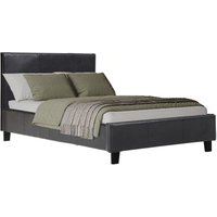 Habitat Et Jardin - Einzelbett 'Lina' - 90 x 190 cm - Schwarz von HABITAT ET JARDIN