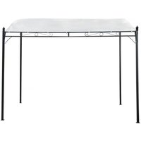 Metallpergola mit Neigung - 3 x 2,5 m - Beige von HABITAT ET JARDIN