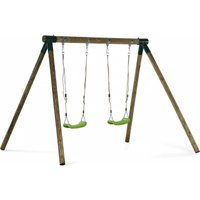 Habitat Et Jardin - Hölzernes Schaukelgerüst Eden - mit 2 Schaukeln Habitat Et Jardin - Hölzernes Schaukelgerüst Eden - mit 2 Schaukeln von HABITAT ET JARDIN