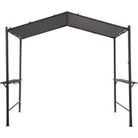 Habitat Et Jardin - Grill-Pergola - 277 x 149 cm - Anthrazit Habitat Et Jardin - Grill-Pergola - 277 x 149 cm - Anthrazit von HABITAT ET JARDIN