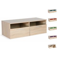 Habitat Et Jardin - led TV-Schrank, Fernsehmöbel Parson - Eiche von HABITAT ET JARDIN