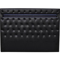 Kopteil Déco mit led - 149 cm - Schwarz von HABITAT ET JARDIN