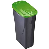 Eimer mit Deckel 15lt ecobin mit Deckel grün 42x31x20cm mondex von HABITEX