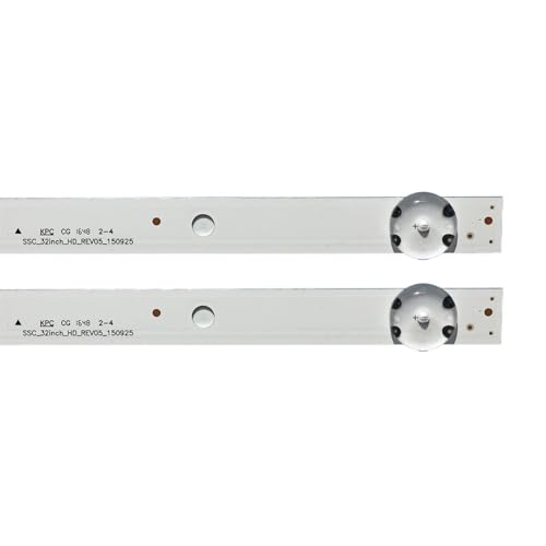 HABITZ 1/2/5/10 Sets LED-Hintergrundbeleuchtungsstreifen kompatibel for 32 Zoll CSP 32LH516A 32LH517A 32LH519U 32LH510B 32LH515B 32LF510B 32LH570U 32LH520U (Color : 5 Set) von HABITZ