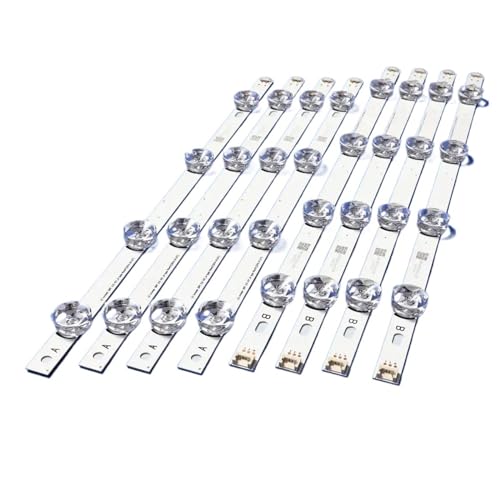 HABITZ 2/5/7 Set LED-Hintergrundbeleuchtungsstreifen kompatibel for LG 42GB6310 42LB6500 42LB5500 42LB550V 42LB561V 42LB570V 42LB580V 42LB585V 42LB5800 42LB5700 (Color : 2 set) von HABITZ