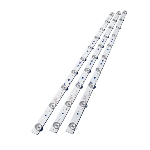 HABITZ LED-Hintergrundbeleuchtungsstreifen kompatibel for Telefunken LED32s39t2s 32PAL535 LE32B310N LED315D10-07(B) 30331510219 LED315D10-ZC14-07(A) 30331510213 von HABITZ
