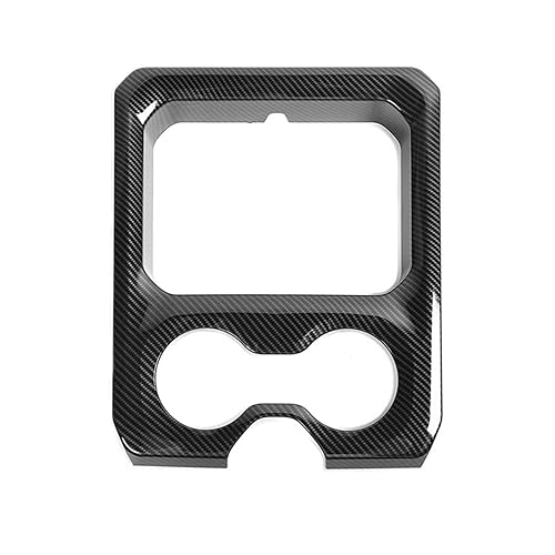 HABITZ Mittelkonsole vorne Armlehne Getränkehalter Panel Abdeckung Trim kompatibel for 2019–2022 Dodge RAM 1500 2500 3500, ABS Kohlefaser HABITZ Mittelkonsole vorne Armlehne Getränkehalter Panel Abdeckung Trim kompatibel for 2019–2022 Dodge RAM 1500 2500 3500, ABS Kohlefaser von HABITZ