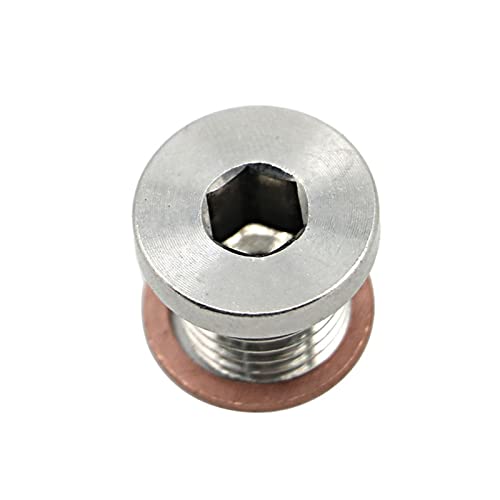 HABITZ Ölablassschraube Schraube Mutter for Unterlegscheibe Kompatibel for Polaris ATV RZR Ranger Sportsman 570 700 800 900 1000 Scrambler ACE HABITZ Ölablassschraube Schraube Mutter for Unterlegscheibe Kompatibel for Polaris ATV RZR Ranger Sportsman 570 700 800 900 1000 Scrambler ACE von HABITZ