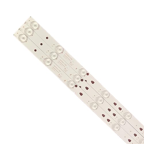 HABITZ TV-Lampen LED-Hintergrundbeleuchtungsstreifen kompatibel mit Haier LE32K5000T LE32K5500T LE32M600 Bars Kit LED-Bänder LED315D10-07(B) -ZC14-07(A) Lineale (Farbe: 15 Stück für 5TV) von HABITZ