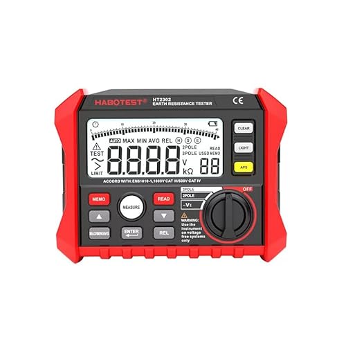 Habotest HT2302 Digitaler Erdwiderstandsprüfer von HABOTEST