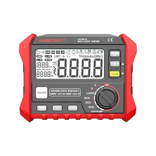 Habotest HT5910 Digitaler Erdwiderstandsprüfer von HABOTEST