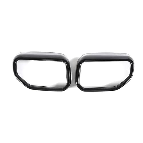 HABRAT Auto Auspuffblende Für X3 G01 X4 G02 2022-2025 Edelstahl Auto Styling Endschalldämpfer Auspuffrohr Ausgang Abdeckung Trim Außen Zubehör Endrohr Endstuck(Schwarz glänzend) von HABRAT