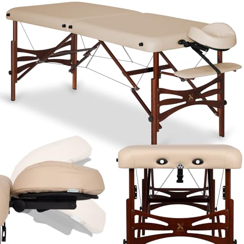 HABYS Panda Massageliege aus Holz | 2 Zonen | Klappbar & stabil | 5 cm Polsterung | inkl. Kopfstütze & Armablage | Vinyl Flex Bezug HABYS Panda Massageliege aus Holz | 2 Zonen | Klappbar & stabil | 5 cm Polsterung | inkl. Kopfstütze & Armablage | Vinyl Flex Bezug von HABYS