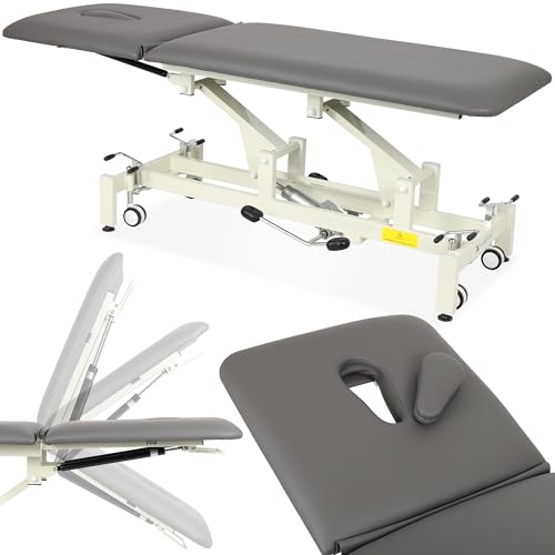 HABYS Ultima H2 | Hydraulische Massageliege Behandlungsliege Therapieliege Massagebank Kosmetikliege | Höhenverstellbare 2-Segmente | 195 x 70 cm HABYS Ultima H2 | Hydraulische Massageliege Behandlungsliege Therapieliege Massagebank Kosmetikliege | Höhenverstellbare 2-Segmente | 195 x 70 cm von HABYS