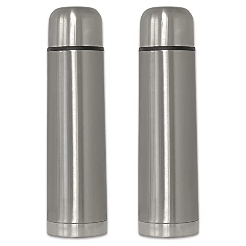 2er Set Edelstahl Isolierflasche 750ml mit Becher Kaffee Tee Isolier Flasche Thermosflasche Thermobecher Wasserflasche Thermoskanne Thermoflasche 2er Set Edelstahl Isolierflasche 750ml mit Becher Kaffee Tee Isolier Flasche Thermosflasche Thermobecher Wasserflasche Thermoskanne Thermoflasche von HAC24
