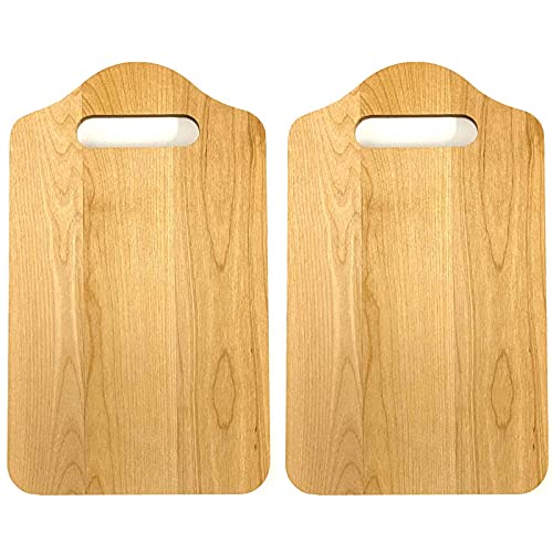 2er Set Schneidebrett aus Naturholz 25x15x1cm Küchenbrett Holz Schneide Brett Servierbrett Brettchen Frühstücksbrett 2er Set Schneidebrett aus Naturholz 25x15x1cm Küchenbrett Holz Schneide Brett Servierbrett Brettchen Frühstücksbrett von HAC24