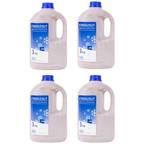 4x 3 kg Streusalz in Flasche Auftausalz Streumittel Tausalz Winterstreu Straßensalz Streugut 4x 3 kg Streusalz in Flasche Auftausalz Streumittel Tausalz Winterstreu Straßensalz Streugut von HAC24