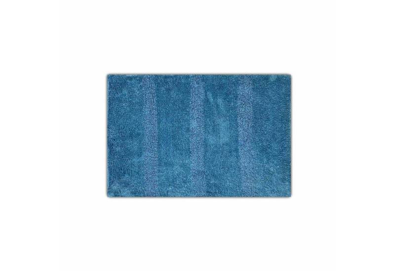 HAC24 Badematte Badezimmer Teppich Badvorleger Badteppich Badläufer, Waschbar, Baumwolle, Streifen, Baumwolle 60 x 40 cm von HAC24