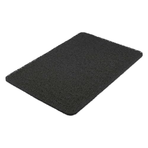 Badematte rutschfest 40 x 60 cm Schwarz Duschmatte Dusche Einlage Antirutschmatte von HAC24