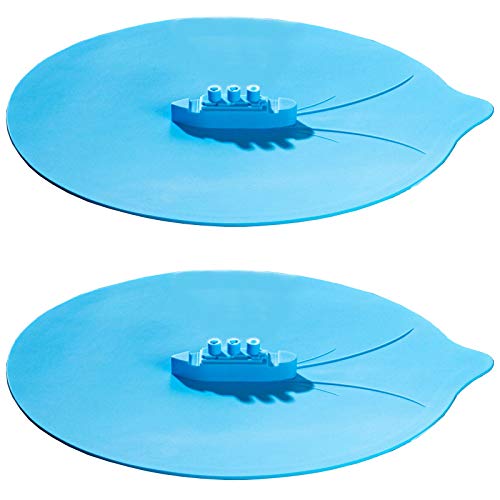 HAC24 2er Set Überkochschutz Silikon Blau Spritzschutz Überlaufschutz ø26cm Überkochstopp Kochtopf Überkoch Schutz Überkochdeckel HAC24 2er Set Überkochschutz Silikon Blau Spritzschutz Überlaufschutz ø26cm Überkochstopp Kochtopf Überkoch Schutz Überkochdeckel von HAC24