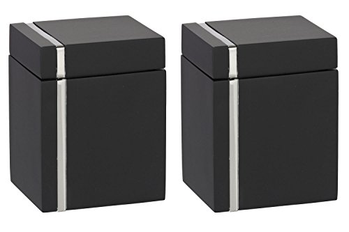 HAC24 2er Set Universal-Aufbewahrungsbox mit Deckel Aufbewahrung Bad Schmuck Box schwarz HAC24 2er Set Universal-Aufbewahrungsbox mit Deckel Aufbewahrung Bad Schmuck Box schwarz von HAC24