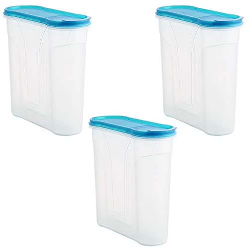 HAC24 3er Set Schüttdose 2,4 Liter Vorratsdose Aufbewahrungsdose Streudosen Frischhaltedosen Müslidose Lebensmittel Vorratsbehälter HAC24 3er Set Schüttdose 2,4 Liter Vorratsdose Aufbewahrungsdose Streudosen Frischhaltedosen Müslidose Lebensmittel Vorratsbehälter von HAC24