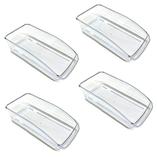 HAC24 4er Set Kühlschrank Korb Transparent Aufbewahrungsbehälter Organizer Kühlschrankbox Gemüse Obst Gefrierschrank Schubladenkorb HAC24 4er Set Kühlschrank Korb Transparent Aufbewahrungsbehälter Organizer Kühlschrankbox Gemüse Obst Gefrierschrank Schubladenkorb von HAC24