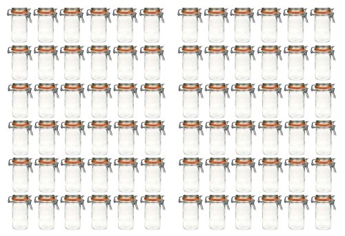 HAC24 72x Drahtbügelglas 250ml Einmachgläser Einweckgläser Vorratsgläser Bügelverschluss HAC24 72x Drahtbügelglas 250ml Einmachgläser Einweckgläser Vorratsgläser Bügelverschluss von HAC24