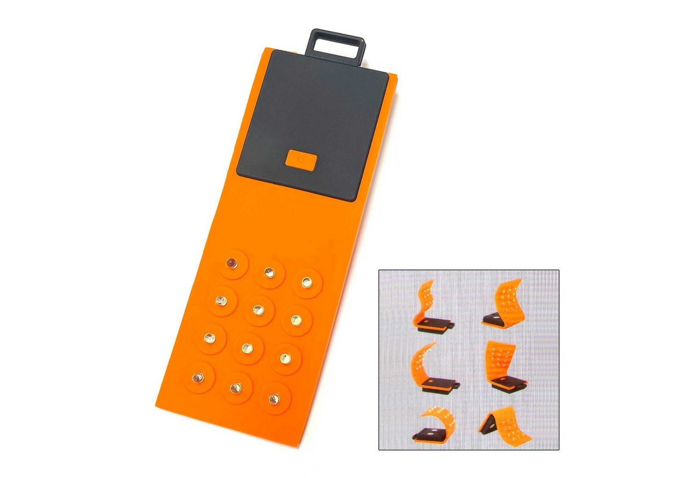 HAC24 Arbeitsleuchte Flexible Silikon Arbeitslampe Lampe Werkstattlampe Leuchte, LED fest integriert, Tageslichtweiß, 12 LEDs mit Magenthalterung HAC24 Arbeitsleuchte Flexible Silikon Arbeitslampe Lampe Werkstattlampe Leuchte, LED fest integriert, Tageslichtweiß, 12 LEDs mit Magenthalterung von HAC24