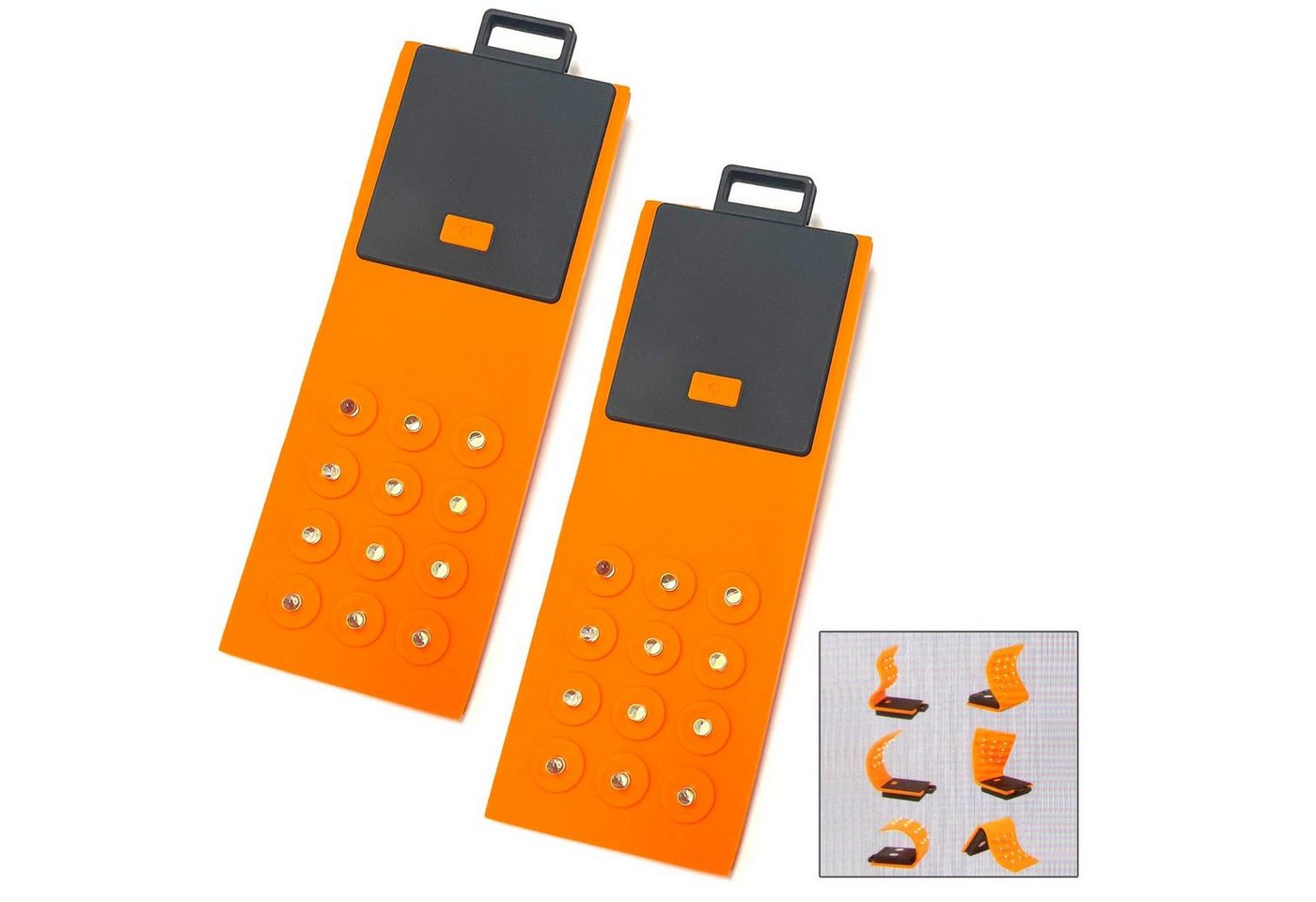 HAC24 Arbeitsleuchte Flexible Silikon Arbeitslampe Lampe Werkstattlampe Leuchte, LED fest integriert, Tageslichtweiß, 12 LEDs mit Magenthalterung HAC24 Arbeitsleuchte Flexible Silikon Arbeitslampe Lampe Werkstattlampe Leuchte, LED fest integriert, Tageslichtweiß, 12 LEDs mit Magenthalterung von HAC24