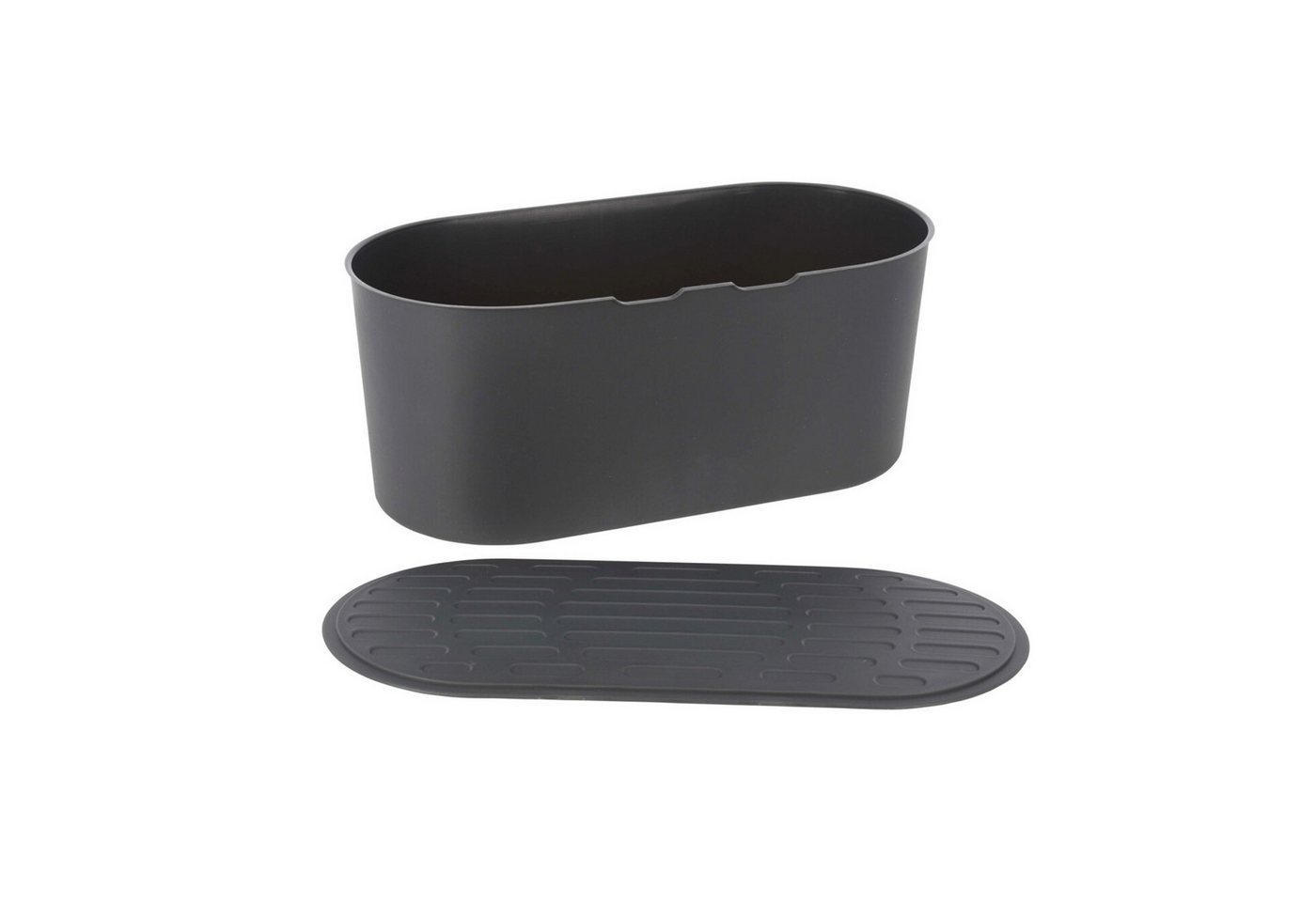 HAC24 Brotkasten Brotbox Brotkiste Toastbrotbox Brot Box Aufbewahrung, Kunststoff, Anthrazit mit Schneidebrett HAC24 Brotkasten Brotbox Brotkiste Toastbrotbox Brot Box Aufbewahrung, Kunststoff, Anthrazit mit Schneidebrett von HAC24