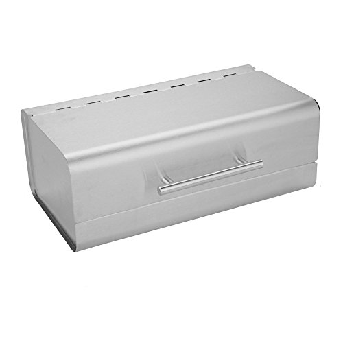 HAC24 Design Edelstahl Brotkasten Silber Metall Brotbox Brotkiste Brotbehälter Brot Kiste Box Aufbewahrung HAC24 Design Edelstahl Brotkasten Silber Metall Brotbox Brotkiste Brotbehälter Brot Kiste Box Aufbewahrung von HAC24