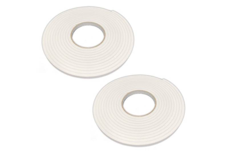 HAC24 Dichtungsband Zugluftdichtung Fensterdichtung Türdichtung Fenster Tür Gummidichtung, (2-St), je 5 Meter Selbstklebend von HAC24