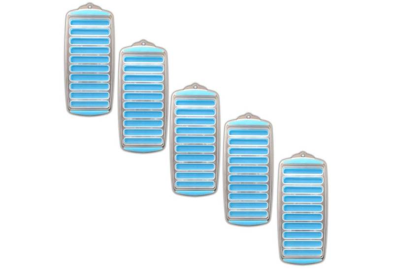 HAC24 Eiswürfelform Stickeiswürfel Form Silikon Eiswürfelbehälter Eiswürfelform, (Set 5-tlg), für je 10 Eisstäbe von HAC24