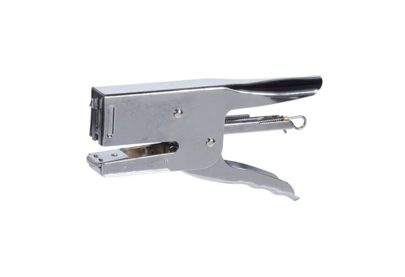 HAC24 Handtacker Heftgerät Heftzange Bürotacker Blatt Handhefter, (1 tlg), Metall für 24/6 Heftklammern von HAC24
