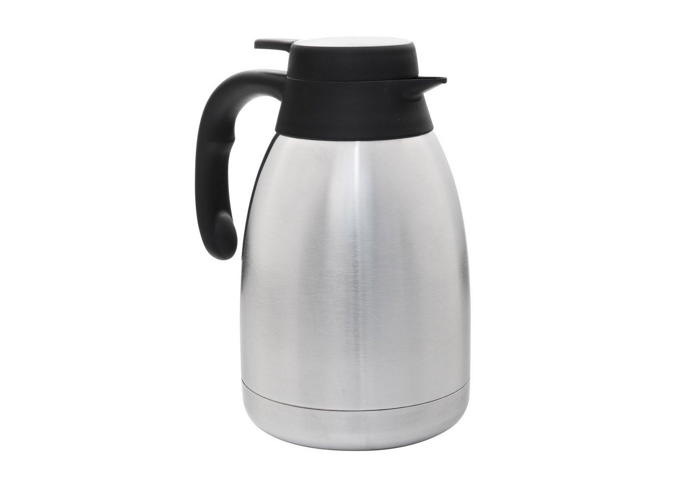 HAC24 Isolierkanne Thermoskanne Kaffeekanne Teekanne Thermo Kaffee Tee Kanne, 1,5 l, (1-St), Edelstahl Einhandautomatik von HAC24