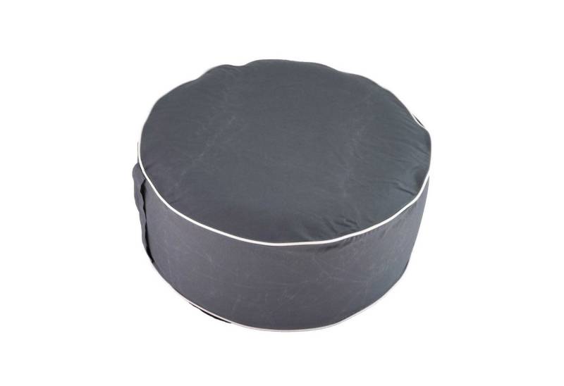 HAC24 Pouf Aufblasbarer Pouf Sitzhocker Outdoor Sitzsack Sitzkissen (1-St), 54 x 26 cm von HAC24
