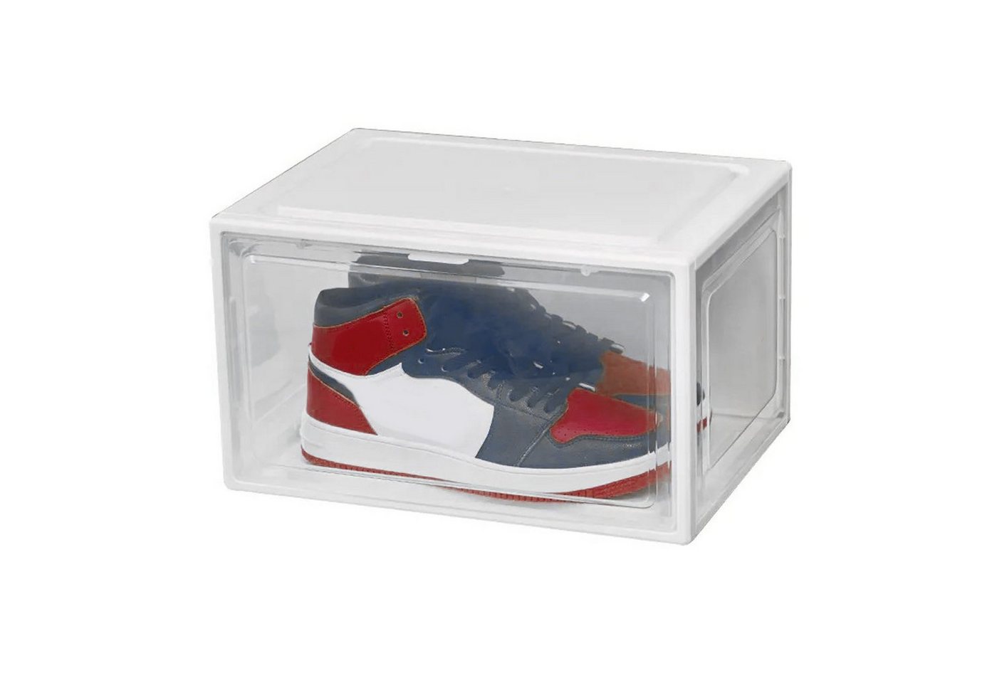 HAC24 Schuhbox Schuhorganizer Aufbewahrungsbox Stapelbar Kunststoffbox Schuhkarton (Set, 6 St), bis Gr.47 von HAC24