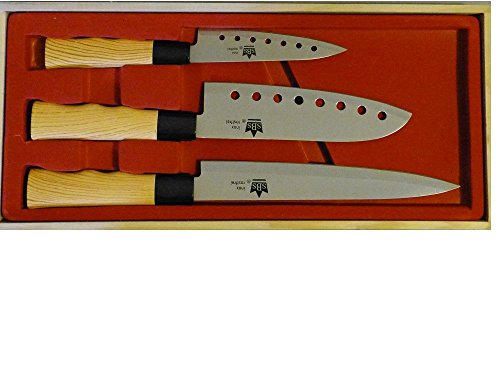 HAC24 Traditionelles Asia Messerset Extrem Scharf Edelstahl Design Messerset 3-teilig mit ergonomischem Griff und rasierscharfen Klingen aus Edelstahl. HAC24 Traditionelles Asia Messerset Extrem Scharf Edelstahl Design Messerset 3-teilig mit ergonomischem Griff und rasierscharfen Klingen aus Edelstahl. von HAC24