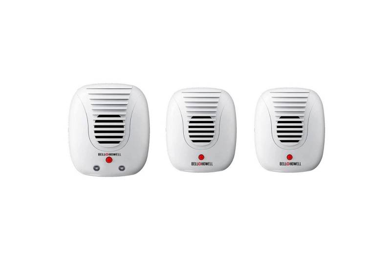 HAC24 Ultraschall-Tierabwehr Schädlingsabwehr Mäuse Marder Ratten Ungeziefer Abwehr Vertreiber, 3-tlg., Ultraschall mit Nachtlicht HAC24 Ultraschall-Tierabwehr Schädlingsabwehr Mäuse Marder Ratten Ungeziefer Abwehr Vertreiber, 3-tlg., Ultraschall mit Nachtlicht von HAC24