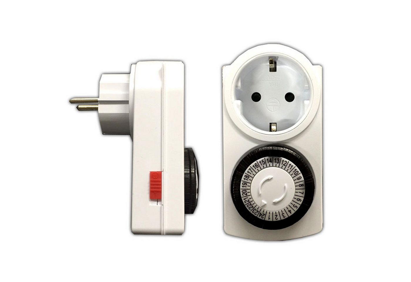 HAC24 Zeitschaltuhr Zeitschaltuhr Analog Timer Steckdose mit Kinderschutz Zeitschalter, 1-St., 24h Zeitschaltung HAC24 Zeitschaltuhr Zeitschaltuhr Analog Timer Steckdose mit Kinderschutz Zeitschalter, 1-St., 24h Zeitschaltung von HAC24