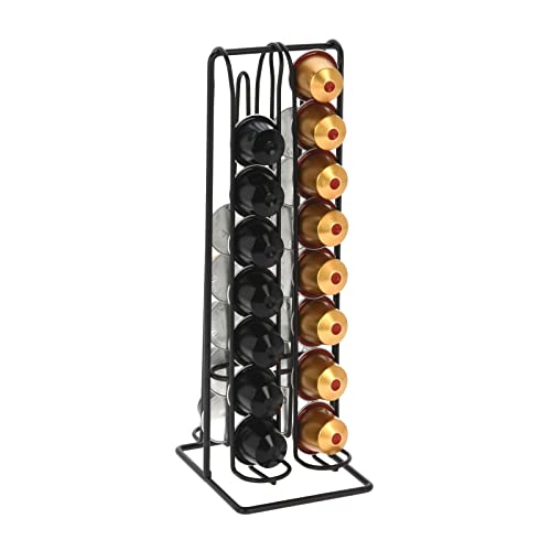 Kapselhalter Kapselspender für Nespresso-Kapseln 32 Kaffeekapseln Kapsel Ständer Halter Spender zur Aufbewahrung Kapselständer Stahl Kaffeekapselhalter Kapselhalter Kapselspender für Nespresso-Kapseln 32 Kaffeekapseln Kapsel Ständer Halter Spender zur Aufbewahrung Kapselständer Stahl Kaffeekapselhalter von HAC24