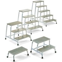HACA Montagetritt aus Aluminium, Standhöhe 0,80 m von HACA
