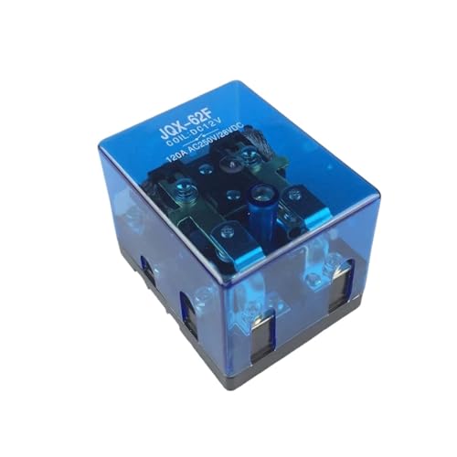 1 STÜCKE 12VDC 24VDC 110VAC 220VAC 120A DPDT Power Elektromagnetische Relais Motorsteuerung Schraubmontage JQX-62F-2Z 2NO 2NC(DC12V) von HACBOPDC