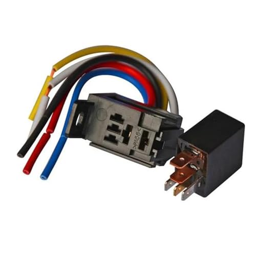 1 STÜCKE 4pin 5pin 40A 12 V 24 V auto ölpumpe relais Klimaanlage Relais Universal-Automotive Violet Relais(24v 4pin relay) von HACBOPDC
