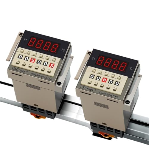 1 STÜCKE Digital LED Programmierbarer Verzögerungstimer DH48S-S DH48S-1Z DH48S-2Z ACDC12V AC220V ACDC24-240V 0,1 S-99 H 0,01 S-99H99M Mit Sockelsockel(ACDC24-240V,DH48S-S) von HACBOPDC