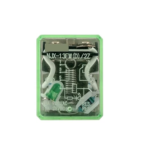 1 STÜCKE NJX Zwischen Miniatur Leistungsrelais AC Mit Licht 8-Pin NJX-13FW (D)/2Z AC DC 380 V 220 V 24 V 12 V(NO base,DC 24V) von HACBOPDC