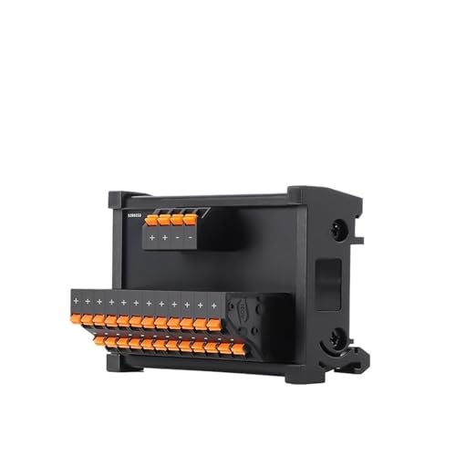 1 STÜCKE Schraubklemme Sparen Sie Verdrahtung Split Terminal Block ECTB 10A Power Splitter Terminal Block Eins zu Eins Eins Eins zu Eins 10~64(1 point 6 4groups) von HACBOPDC
