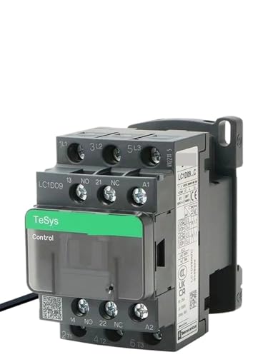 1 STÜCKE Schwarze version AC dreipoliges schütz 3P LC1D25 LC1D32 LC1D38 B7C F7C Q7C M7C 24 V 110 V 220 V 380 V 50/60Hz(LC1D12A,380V) von HACBOPDC